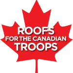 Roofs for the Canadian Troops Logo