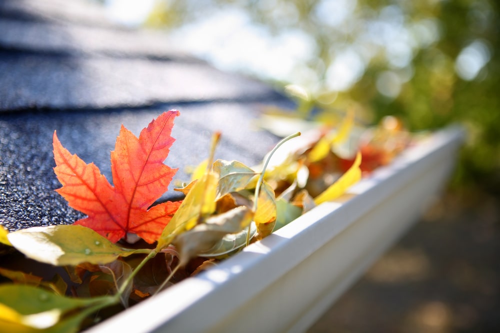 What causes overflowing eavestroughs