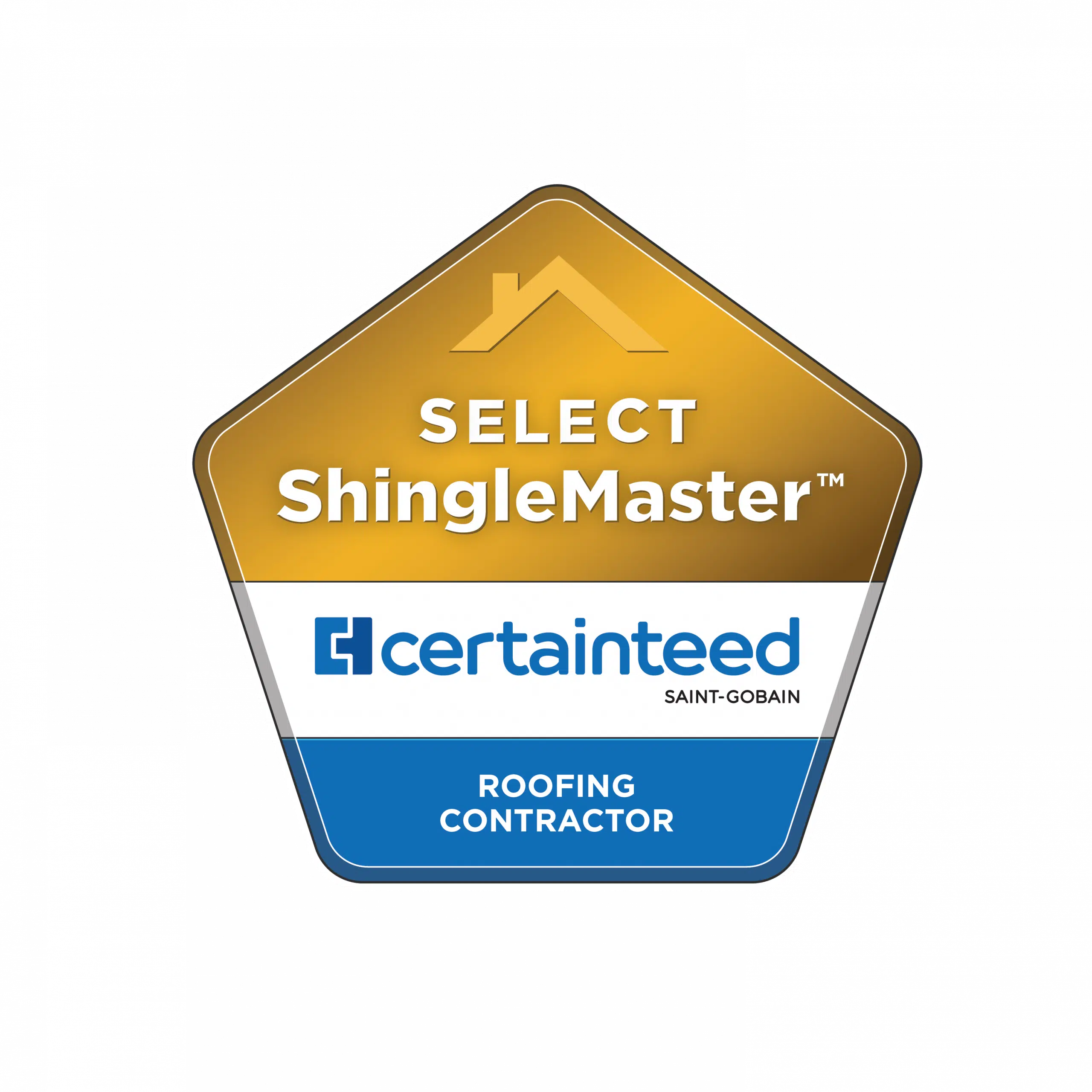 Roofmaster Select Shingle Master Badge